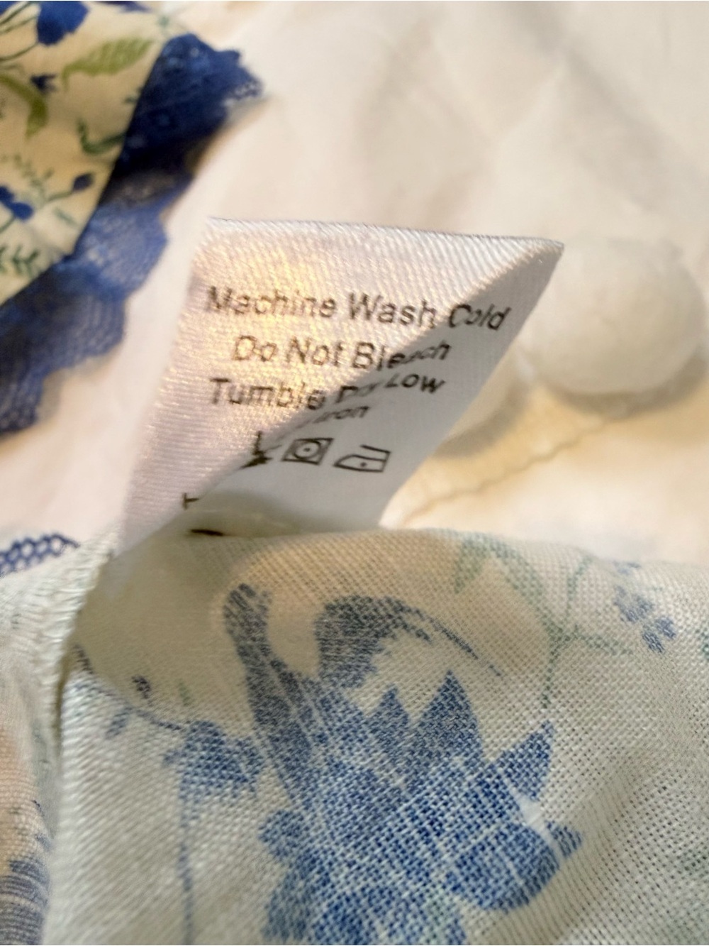 Tuckerneck Bluebird Melody Floral Linen/Cotton blend Dress - Picture 8 of 9